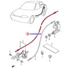 Suzuki Swift Csomagtér ajtó bowden Új utángyártott termék
