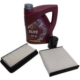   Suzuki SX4 Olajcsere szett 2010-ig Mannol 5W40 olajjal utángyártott szűrőkkel