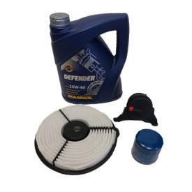   Suzuki Swift Olajcsere szett Mannol 10W40 olajjal utángyártott szűrőkkel