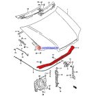 Suzuki Swift Zárhíd Új utángyártott termék