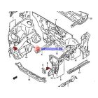 Suzuki Swift Lökhárító tartó lemez merevítő Jobb oldali Új utángyártott termék