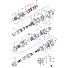 Suzuki Swift 2005-től Váltócsapágy 3-as Japán termék