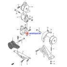 Suzuki Swift Motortartó bak 1.0 Jobb első Utángyártott termék