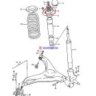 Suzuki Swift Toronyszilent hátsó jobb-bal egyforma Új utángyártott termék