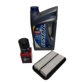   Suzuki Alto 2003-tól Olajcsere szett Ecstar 10W30 gyári olajjal japán olajszűrővel