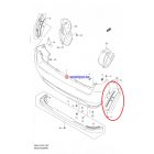 Suzuki Ignis Lökhárító díszléc jobb hátsó Gyári új termék