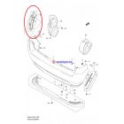 Suzuki Ignis Lökhárító díszléc bal hátsó Gyári új termék