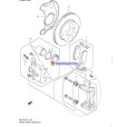 Suzuki Swift 2005-től Féknyereg tartó konzol Prémium termék