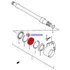 Suzuki Ignis Féltengely vezető csapágy Új utángyártott termék 58x28x16mm