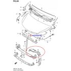 Suzuki Alto 2010-től légterelő műanyag középső Gyári új termék