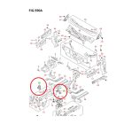 Suzuki SX4 S-Cross Lámpatartó Jobb 2016-tól Új utángyártott termék