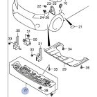 Suzuki Vitara 2015-től Lökhárító burkolat alsó