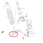 Suzuki Wagon R+ Lengőkar csavar belső Utángyártott termék
