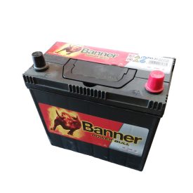 Akkumulátor 45Ah Banner Jobb pozitívos, vékony sarus